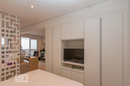 Studio para alugar com 58m², 1 quarto e 2 vagas Studio para alugar com 58m², 1 quarto e 2 vagasQuarto