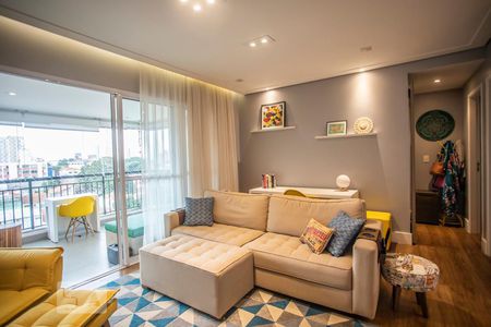 Sala de Estar de apartamento à venda com 2 quartos, 83m² em Jardim Brasil (zona Sul), São Paulo