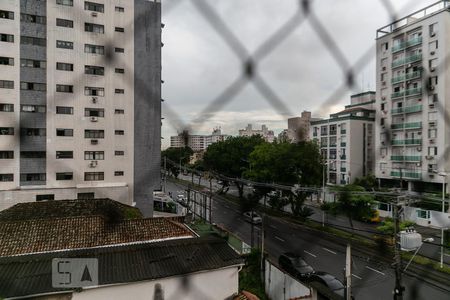 Vista de apartamento para alugar com 2 quartos, 62m² em Macuco, Santos