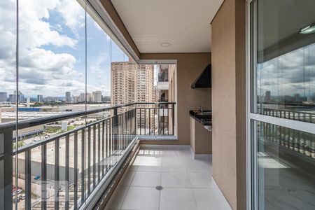 Varanda Gourmet de apartamento à venda com 3 quartos, 109m² em Centro Comercial Jubran, Barueri