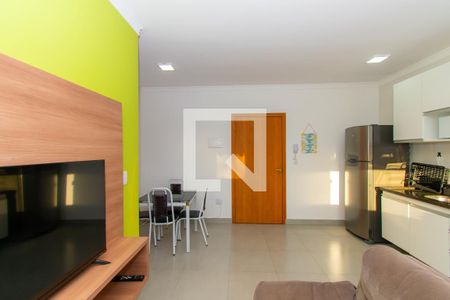 Sala de apartamento para alugar com 1 quarto, 34m² em Vila Celeste, São Paulo