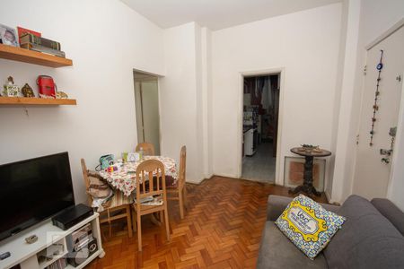 Sala de apartamento à venda com 2 quartos, 60m² em Humaitá, Rio de Janeiro