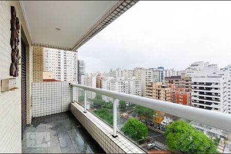 Varanda de apartamento para alugar com 2 quartos, 75m² em Boqueirão, Santos