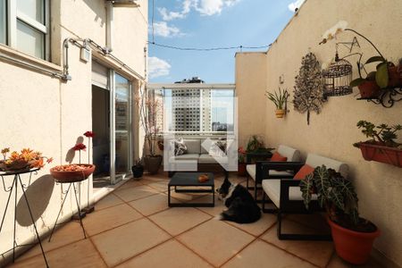 Terraço da Sala de apartamento para alugar com 2 quartos, 155m² em Vila Suzana, São Paulo