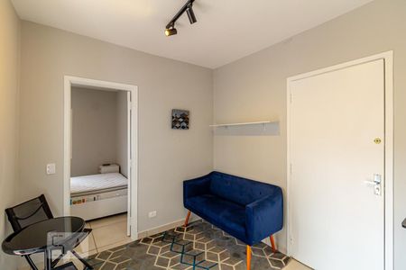 Studio para alugar com 28m², 1 quarto e 1 vagaSala