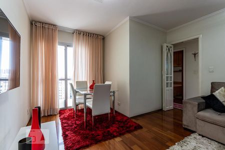 Sala  de apartamento à venda com 2 quartos, 68m² em Vila Gustavo, São Paulo