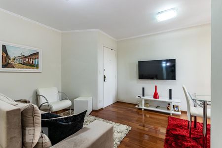 Sala  de apartamento à venda com 2 quartos, 68m² em Vila Gustavo, São Paulo