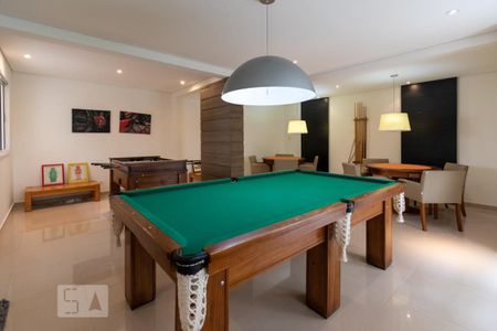 Studio à venda com 34m², 1 quarto e 1 vagaSalão de jogos