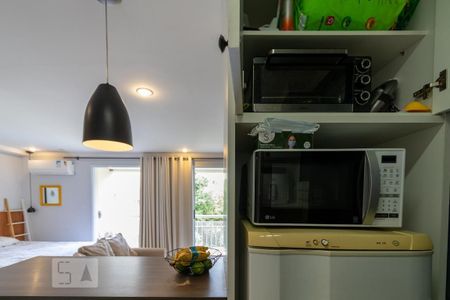 Studio à venda com 34m², 1 quarto e 1 vagaCozinha