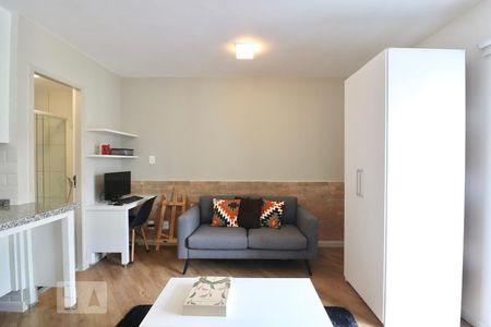 Sala/Quarto de kitnet/studio para alugar com 1 quarto, 31m² em República, São Paulo