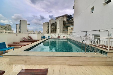 Studio para alugar com 31m², 1 quarto e sem vagaÁrea comum - Piscina