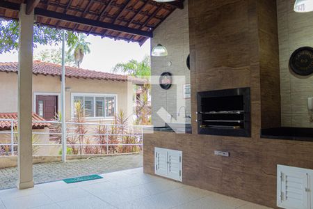 Casa de condomínio à venda com 74m², 2 quartos e 3 vagasÁrea comum - Churrasqueira