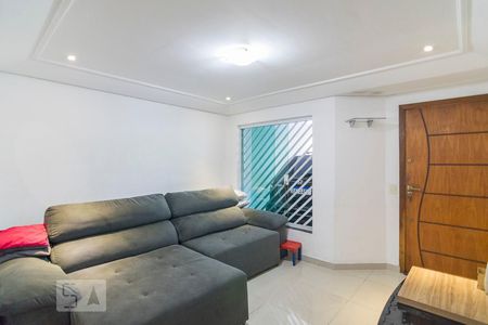 Sala de Estar de casa à venda com 3 quartos, 118m² em Vila Luzita, Santo André