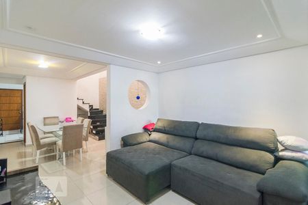 Sala de Estar de casa à venda com 3 quartos, 118m² em Vila Luzita, Santo André