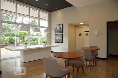 Apartamento à venda com 35m², 1 quarto e 1 vagaHall Social