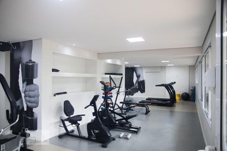Studio para alugar com 32m², 1 quarto e sem vaga Studio para alugar com 32m², 1 quarto e sem vagaÁrea comum - Academia