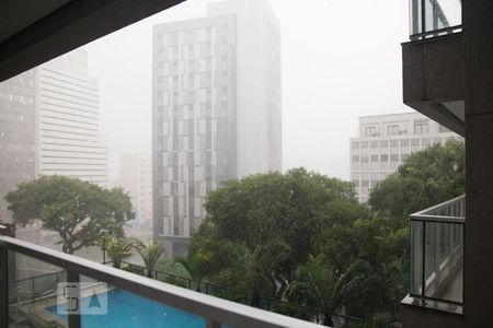 Studio para alugar com 32m², 1 quarto e sem vaga Studio para alugar com 32m², 1 quarto e sem vagaVista do Quarto