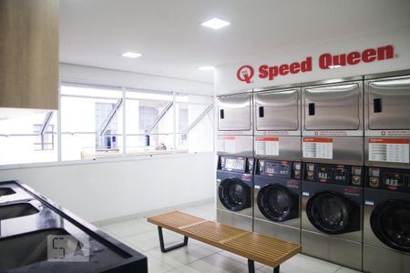 Studio para alugar com 32m², 1 quarto e sem vaga Studio para alugar com 32m², 1 quarto e sem vagaLavanderia