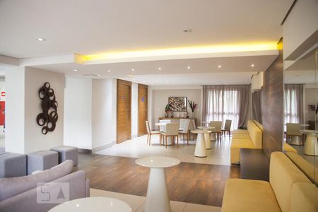 Studio para alugar com 32m², 1 quarto e sem vaga Studio para alugar com 32m², 1 quarto e sem vagaÁrea comum - Salão de festas