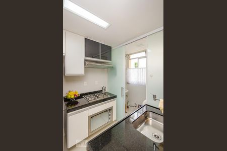 Cozinha de apartamento à venda com 2 quartos, 50m² em Cinquentenário, Belo Horizonte