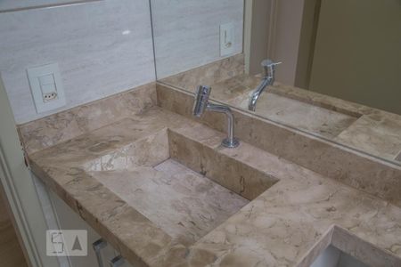 Apartamento para alugar com 66m², 3 quartos e 1 vagaBanheiro da suíte - pia