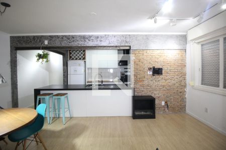 Sala de apartamento para alugar com 2 quartos, 80m² em Petrópolis, Porto Alegre