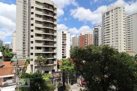 Vista de apartamento para alugar com 1 quarto, 32m² em Moema, São Paulo