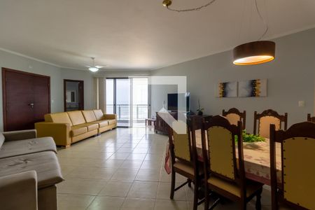 Sala de apartamento para alugar com 4 quartos, 246m² em Tupiry, Praia Grande