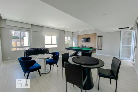 Apartamento à venda com 34m², 1 quarto e 1 vagaÁrea comum - Salão de jogos