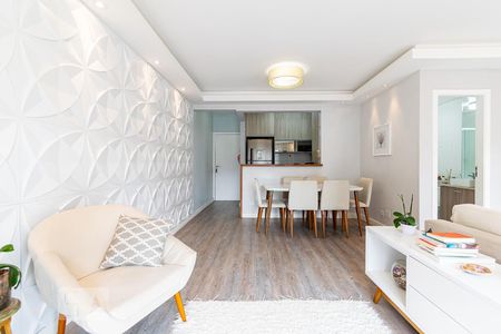 Sala de apartamento para alugar com 3 quartos, 80m² em Bosque da Saúde, São Paulo