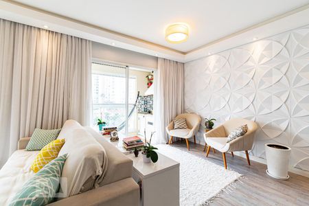 Sala de apartamento à venda com 3 quartos, 80m² em Bosque da Saúde, São Paulo