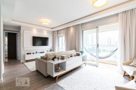 Sala de apartamento à venda com 3 quartos, 80m² em Bosque da Saúde, São Paulo