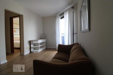 Sala de apartamento para alugar com 1 quarto, 38m² em Brooklin Paulista, São Paulo