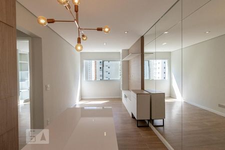 Sala de apartamento para alugar com 1 quarto, 63m² em Indianópolis, São Paulo