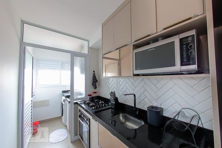 Cozinha de apartamento à venda com 2 quartos, 47m² em Parque Vitória, São Paulo