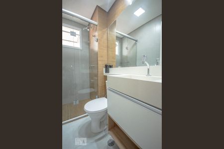 Banheiro de apartamento à venda com 1 quarto, 45m² em Vila Mazzei, São Paulo