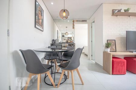 Sala de Jantar de apartamento à venda com 1 quarto, 45m² em Vila Mazzei, São Paulo
