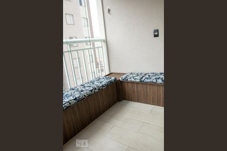 Varanda da Sala de apartamento à venda com 3 quartos, 62m² em Vila Paiva, São Paulo