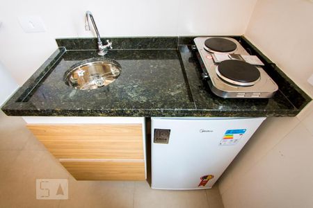 Quarto/Cozinha de kitnet/studio para alugar com 1 quarto, 10m² em Vila São Pedro, Santo André