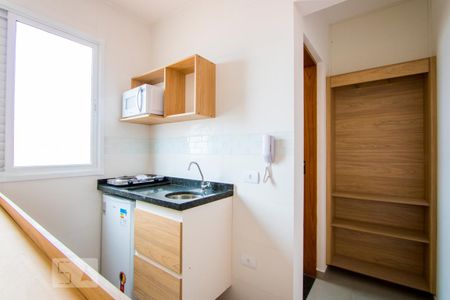 Quarto/Cozinha de kitnet/studio para alugar com 1 quarto, 10m² em Vila São Pedro, Santo André