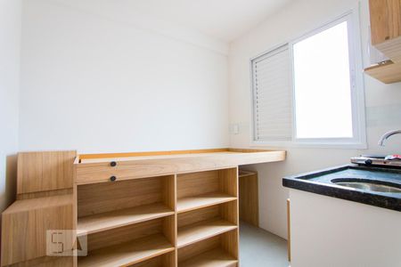 Quarto/Cozinha de kitnet/studio para alugar com 1 quarto, 10m² em Vila São Pedro, Santo André