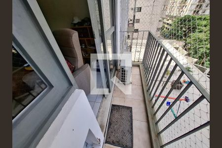 Varanda  de apartamento para alugar com 2 quartos, 70m² em Botafogo, Rio de Janeiro