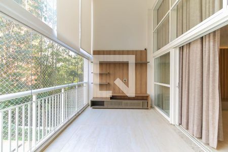 Varanda da Sala de apartamento para alugar com 4 quartos, 238m² em Vila Suzana, São Paulo