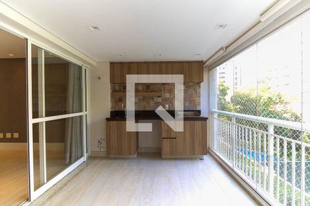 Varanda da Sala de apartamento para alugar com 4 quartos, 238m² em Vila Suzana, São Paulo