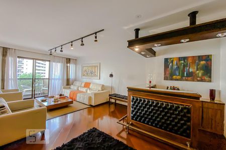 Sala de apartamento à venda com 3 quartos, 187m² em Jardim Anália Franco, São Paulo