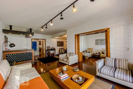 Sala de apartamento à venda com 3 quartos, 187m² em Jardim Anália Franco, São Paulo