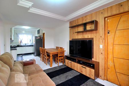 Sala de apartamento à venda com 2 quartos, 64m² em Vila Eldízia, Santo André