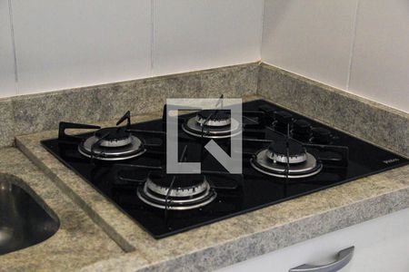 Cozinha de apartamento para alugar com 1 quarto, 38m² em Indianópolis, São Paulo