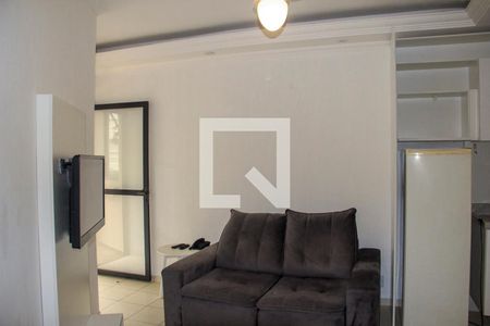 Sala de apartamento para alugar com 1 quarto, 38m² em Indianópolis, São Paulo