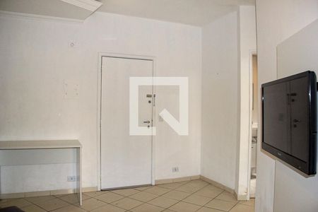 Sala de apartamento para alugar com 1 quarto, 38m² em Indianópolis, São Paulo